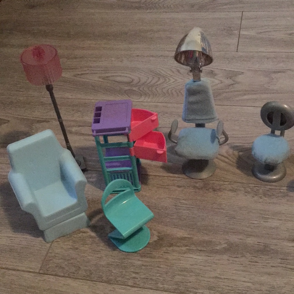 Barbie salon furniture